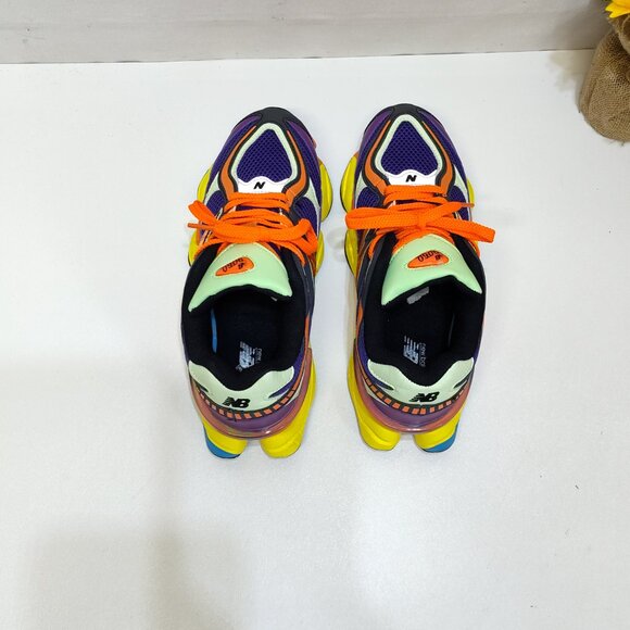 New Balance 9060 Prism Purple Vibrant Spring U9060NBX Men 8.5 Mesh/Leather Upper - Picture 10 of 16